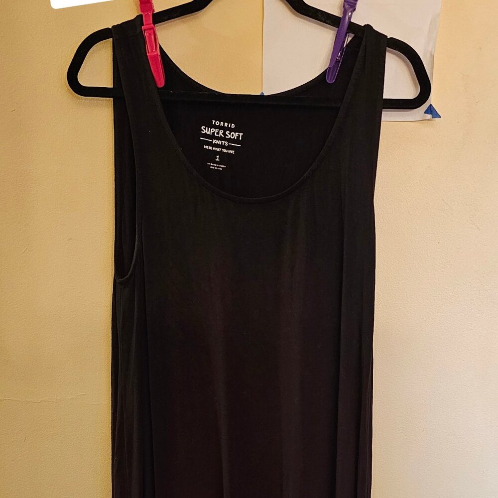 torrid maxi hi low ombre dress NWOT
